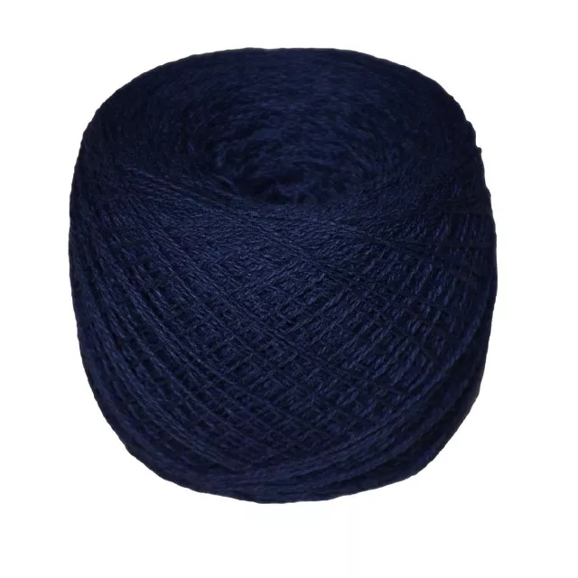 Yarn cotton 14/2 No.72 dark blue 50g/350m TM Yaroslav